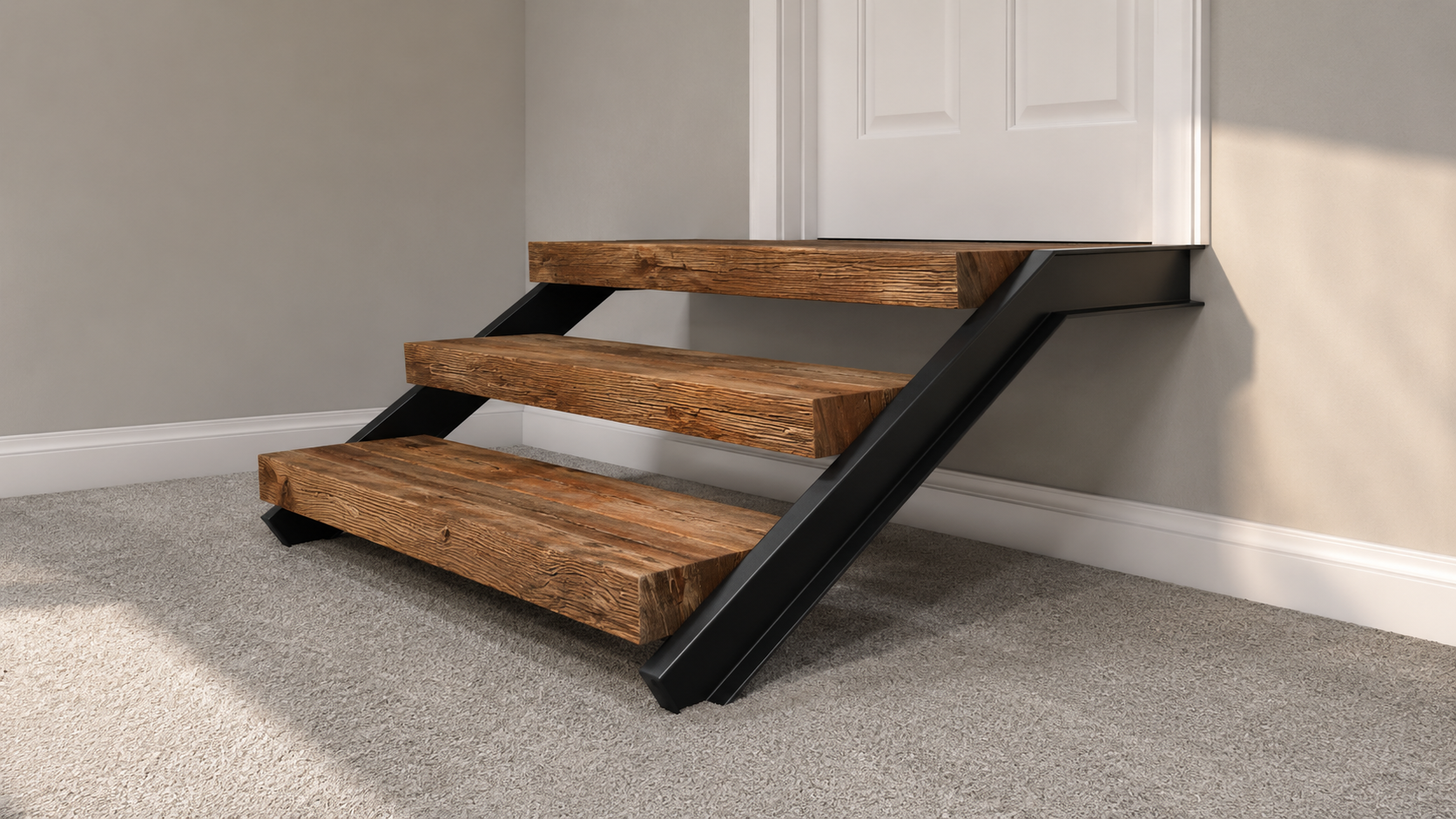 Neighbor Projects: Stair, Shelving, and Built Details image 4